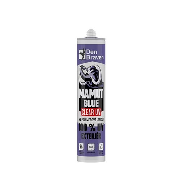 Mamut Glue Clear UV transparentné lepidlo, 290 ml