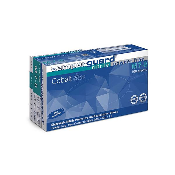 Rukavice Ardon jednorazové Sempreguard COBALT č.7-8 M