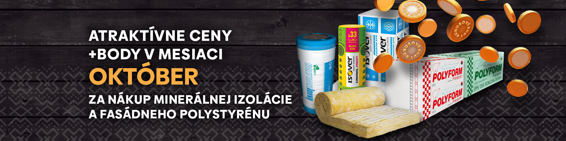 Atraktívne ceny + body za nákup v oktobri